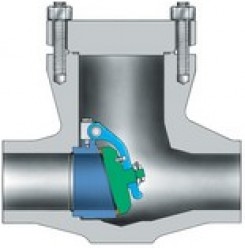 Bolted cover swing check valves