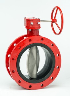 Double Flanged Butterfly Valve
