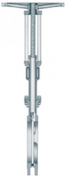 Bolted bonnet metal-seated knife gate valves