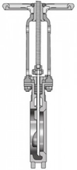 Standard resilient-seated knife gate valves