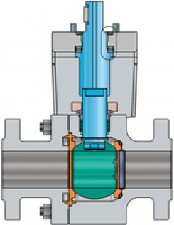 Forged metal-seated ball valves