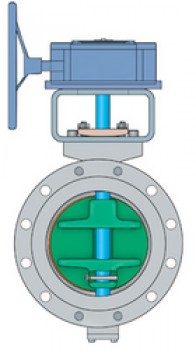 Triple-offset valves